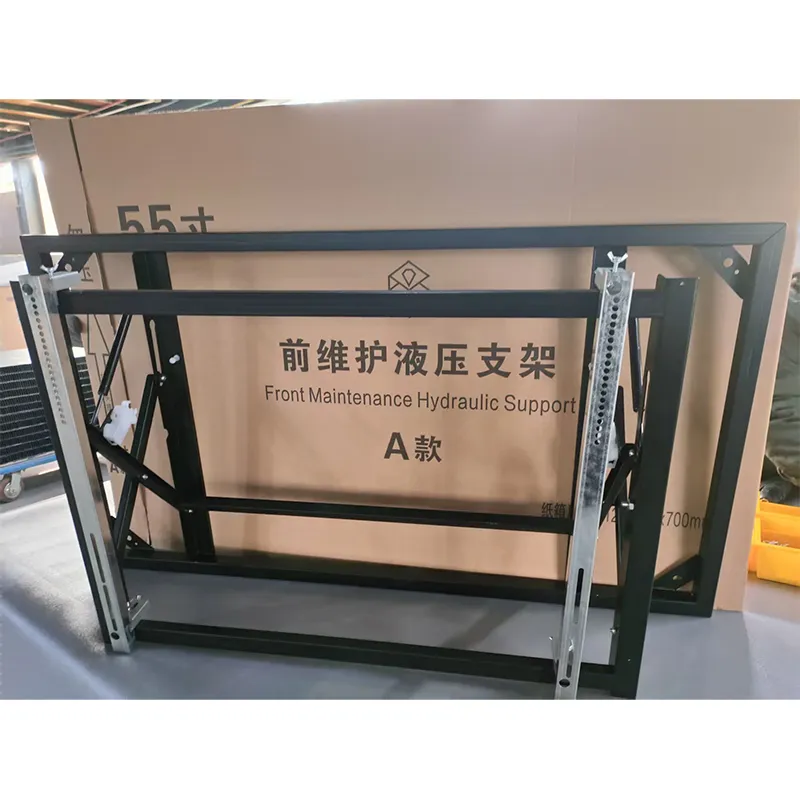 LCD 75-inch verticaal gemonteerde hydraulische beugel